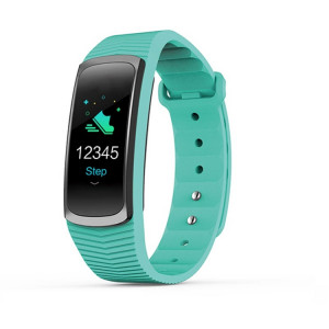 SMA-B3 Fitness Tracker Bracelet Smart Bluetooth 0.96 pouce, étanche IP67, traqueur d'activité de soutien / moniteur de fréquence cardiaque / moniteur de pression artérielle / capture à distance (vert) SH105G570-20