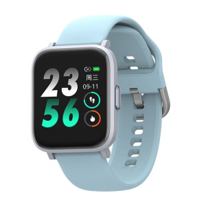 CS201 Sports de mode IP68 Smart Bluetooth Smart Watch, Soutenir la surveillance de la fréquence cardiaque et la surveillance de l'oxygène sanguin et la surveillance du sommeil et la surveillance des exercices (bleu) SH740L207-20