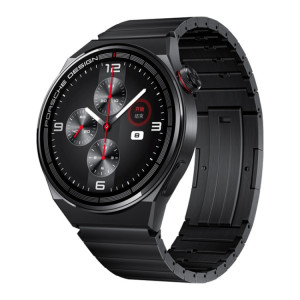 Huawei Watch GT 3 Porsche ver. Smart Watch 46 mm en titane en titane, écran AMOLED de 1,43 pouce, support des modes de surveillance / GPS / 100+ Sport (noir) SH790B1475-20