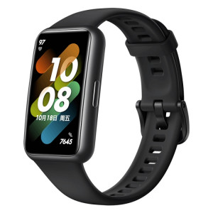 Édition originale de Huawei Band 7 NFC, montre intelligente à écran AMOLED de 1,47 pouce, Support Blood Oxygen Monitoring / 14 jours Life de batterie (noir) SH792B1995-20