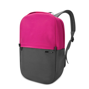 POFOKO XY Series 13,3 pouces Fashion Color Matching Multi-Function Backpack Computer Bag, Size: S (Rose Red) SP24RR1250-20
