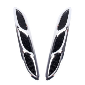 2 PCS V-623 JDM Style En Plastique Décoratif Débit D'air Admission Turbo Capot Capot Couverture D'évacuation Latérale Avec Bâton Autocollant SH9911778-20