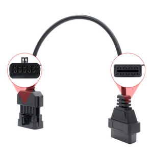 10pin à 16pin Câble de conversation OBDII Câble de diagnostic de la conversion OBDII pour OPEL SH4734817-20