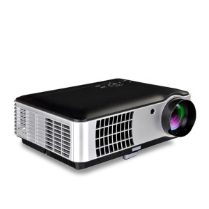 RD-806 Projecteur LED Home Cinéma 2800LM 1280x800 avec télécommande, prise en charge HDMI, VGA, AV, TV, interfaces USB (noir) SH360B1926-20