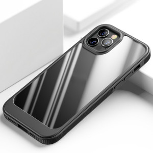 Étui de protection TPU + PC antichoc pour iPhone 13 Pro (Noir) SH903A316-20