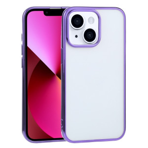 Étui de protection TPU de galvanoplastie ultra-mince pour iPhone 13 (violet) SH701A163-20