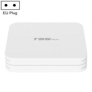 T95Mini 4K HD Network TV Boîte supérieure, Android 10.0, Allwinner H313 Quad Core 64 bits Cortex-A53, 1 Go + 8 Go, Support 2.4G WiFi, HDMI, AV, LAN, USB 2.0, Fiche UE SH28011264-20