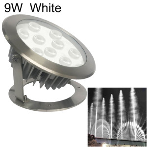 9W Square Park Landscape LED Lumière de piscine sous-marine (lumière blanche) SH002B133-20