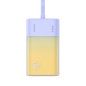 Baseus 5200mAh 20W 8 Broches Édition Popsicle Batterie Externe à Charge Rapide (Violet) SB901B1388-20