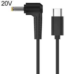 Câble adaptateur d'alimentation CC 20 V 4,8 x 1,7 mm vers Type-C SH4204173-20