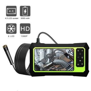 Endoscope numérique à double caméra 8mm 1080P IP68 étanche à écran de 4,3 pouces, longueur de ligne: 5m SH39011441-20