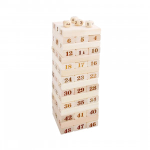 48 PCS Blocs de construction en bois SH70131197-20