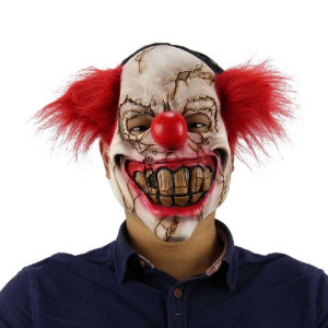 Halloween masque de fête effrayé masque de clown chauve en latex SH6922882-20