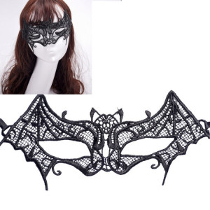 Mascarade halloween fête danse sexy lady masque de chauve-souris en dentelle (noir) SH964B1321-20