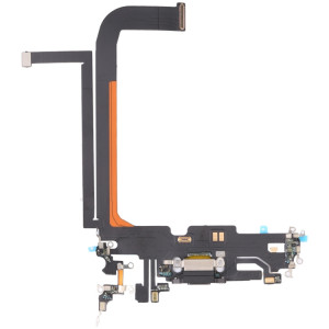 Pour iPhone 13 Pro Max câble flexible de port de charge (noir) SH011B1894-20