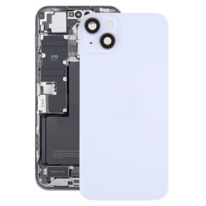 Coque arrière de batterie en verre avec support pour iPhone 14 Plus (violet) SH12PL1146-20