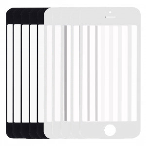 5 PCS Noir + 5 PCS Blanc iPartsAcheter pour iPhone 5 et 5S Front Screen Lentille extérieure en verre S529FF268-20