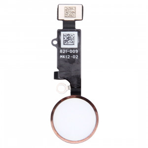 Bouton principal pour iPhone 7, identification d'empreinte digitale non prise en charge (or rose) SH29RG1073-20
