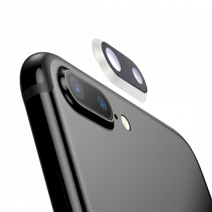 iPartsAcheter pour iPhone 8 Plus anneau de lentille de caméra arrière (Argent) SI701S36-20