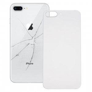 iPartsAcheter pour iPhone 8 Plus couvercle de batterie en verre (argent) SI37SL256-20