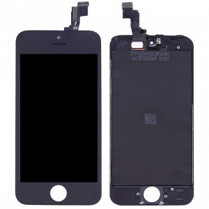 iPartsAcheter 3 en 1 pour iPhone SE (LCD + Cadre + Touch Pad) Digitizer Assemblée (Noir) SI001B333-20