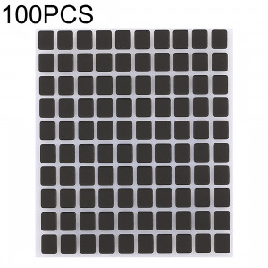 100 PCS écran noir autocollants pour iPhone X SH05361425-20