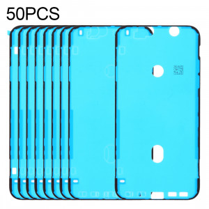 50 PCS LCD cadre lunette autocollants adhésifs imperméables pour iPhone XR SH0070849-20