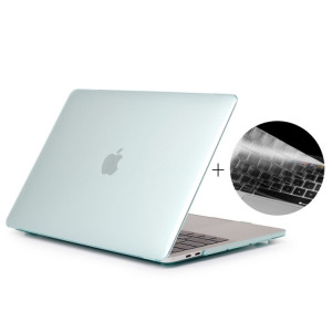 ENKAY Chapeau-Prince 2 en 1 cristal dur coque en plastique de protection + Europe Version Ultra-mince TPU clavier couvercle de protection pour 2016 MacBook Pro 15,4 pouces avec barre tactile (A1707) (vert) SE606G1676-20