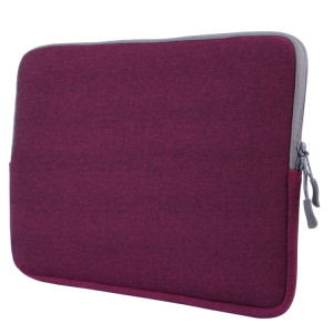 Pour Macbook Pro 15,4 pouces sacoche portable poche souple (violet) SH106P1579-20