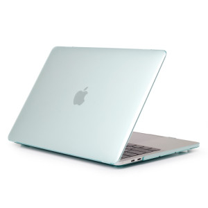 Etui de protection pour ordinateur portable Crystal Style pour MacBook Pro 13,3 pouces A1989 (2018) (Vert) SH318G367-20