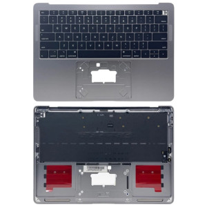 Pour Macbook Air 13 2020 M1 A2337 EMC3598 Couverture latérale C + Carte clavier édition américaine (Gris) SH509H1027-20