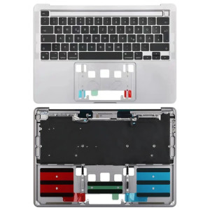Pour Macbook Pro 13 pouces 2021 A2338 C-side Cover + UK Edition Key Board (argent) SH515S1120-20