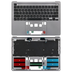 Pour Macbook Pro 13 pouces 2021 A2338 C-side Cover + US Edition Key Board (gris) SH516H360-20