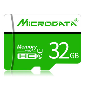 Carte mémoire MICRODATA 32GB U1 verte et blanche TF (Micro SD) SH5812181-20