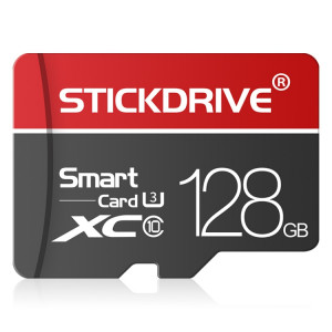 STICKDRIVE 128GB U3 White Line Carte mémoire TF rouge et noire (Micro SD) SH58341260-20