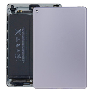 iPartsBuy pour iPad mini 4 (version Wifi) Couvercle du logement de la batterie (gris) SI01HL400-20