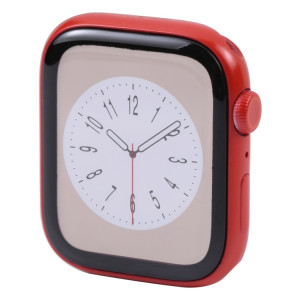 Pour Apple Watch Series 8 Écran couleur de 45 mm Faux modèle d'affichage factice, pour photographier le bracelet de montre, pas de bracelet de montre (rouge) SH883R557-20