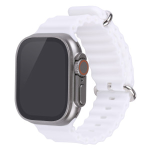 Pour Apple Watch Ultra 49mm Black Screen Non-Working Fake Dummy Display Model (Blanc) SH898W1119-20