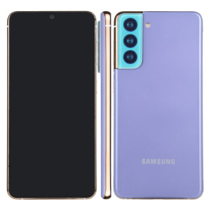 Modèle d'affichage factice faux écran noir non fonctionnel pour Samsung Galaxy S21 5G (violet) SH706P925-20