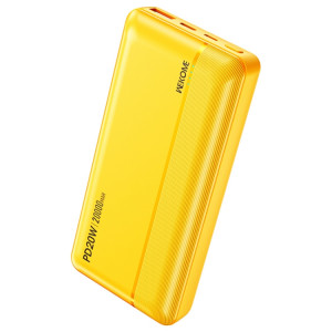 WEKOME WP-04 Tidal Energy Series 20000mAh 20W Banque d'alimentation à charge rapide (Jaune) SW014Y1622-20