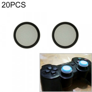 20 PCS Housse de protection en silicone lumineux pour manette de jeu PS4 / PS3 / PS2 / XBOX360 / XBOXONE / WIIU (noir) SH063B0-20