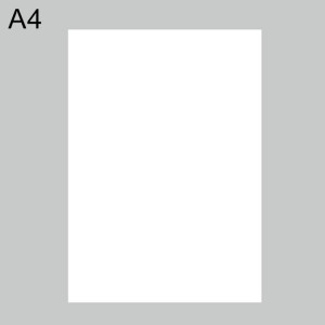 Papier d'imprimante auto-adhésif A4 500 PCS (blanc) SH023W1069-20