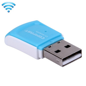 Adaptateur carte réseau sans fil USB 802.11N 300Mbps (bleu) SC065L1449-20