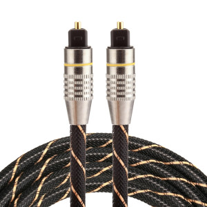 Câble audio Toslink mâle à câble optique numérique mâle de 1,5 m OD6.0mm plaqué or SH03841555-20