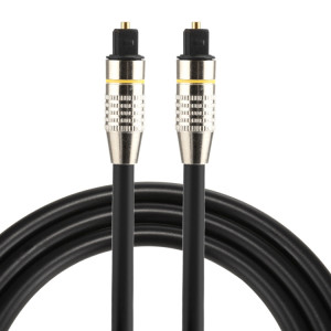 Câble audio numérique Toslink mâle à mâle mâle de 1 m OD6.0mm nickelé SH07921998-20
