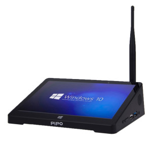 TV Box Style PiPo X9S Windows 10 Mini PC + tablette 8,9 pouces, Intel Cherry Trail X5-Z8350 Quad Core jusqu'à 1,84 GHz, RAM: 4 Go, ROM: 64 Go, Prise en charge WiFi / LAN / BT4.0 / HDMI ST08771029-20