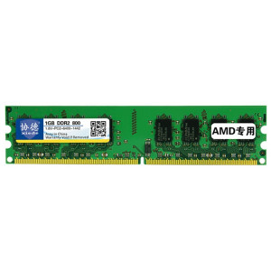 XIEDE X019 DDR2 800 MHz 1 Go Module général de mémoire RAM spéciale AMD pour PC de bureau SX3786484-20