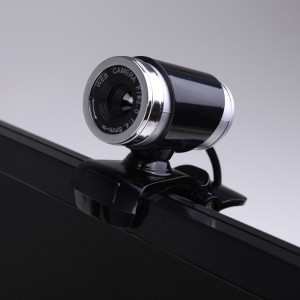 Webcam HXSJ A860 30 ips 12 mégapixels 480P HD pour ordinateur de bureau / ordinateur portable, avec microphone absorbant le son de 10 m, longueur: 1,4 m (noir) SH879B1528-20