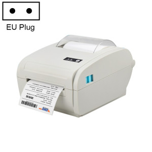 POS-9210 Imprimante thermique de réception de PDV USB 110 mm Imprimante d'étiquettes de codes à barres de livraison express, prise UE (blanc) SH90EU1630-20