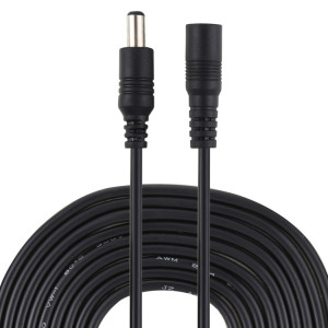 2m 22AWG 5,5 x 2,1 mm femelle à mâle DC Plug Power Extension Cable pour ordinateur portable SH87711003-20